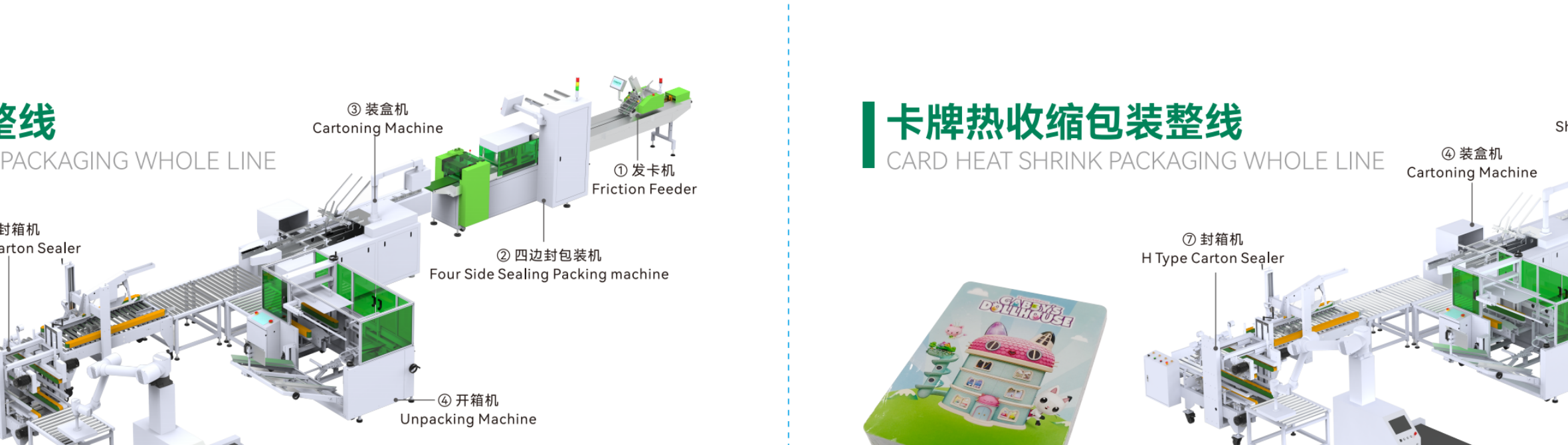 Four-Sides Sealed Packaging - Full Production Line
