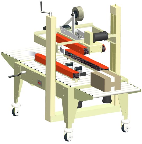 Semi-Automatic Carton Sealer - Semi-Automatic Left/Right Drive Carton Sealer