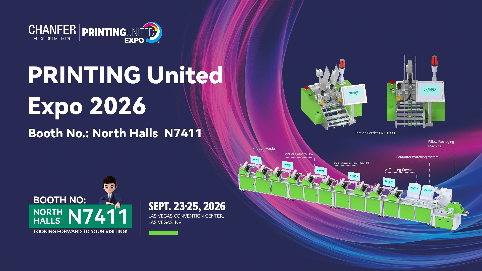 PRINTING United Expo 2026 — CHANFER Booth N7411